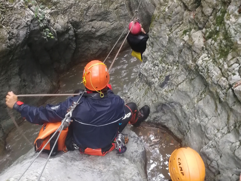 Canyoning Calabria Fiume Lao