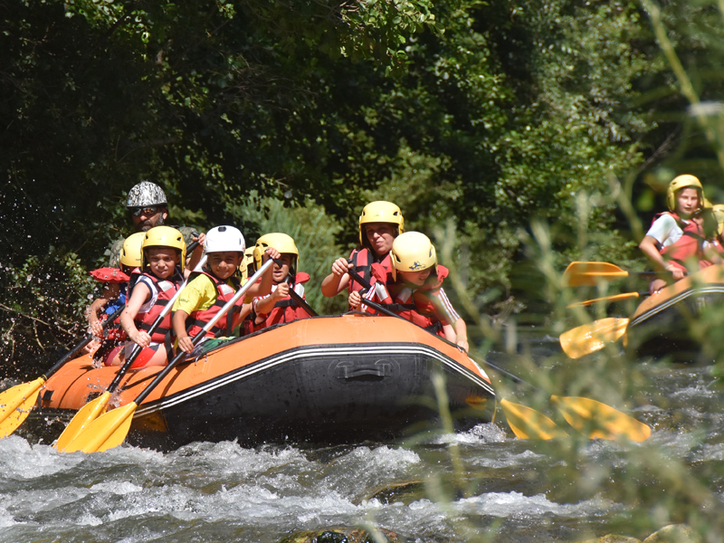 Rafting Fiume LAO con i Gruppi Scolastici