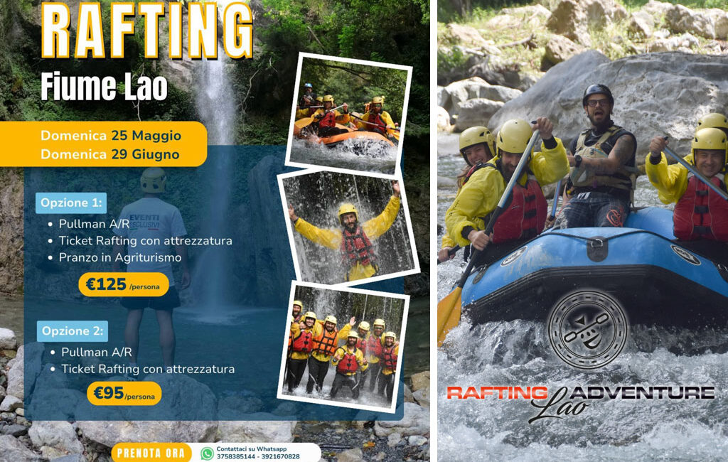 Rafting Lao Maggio