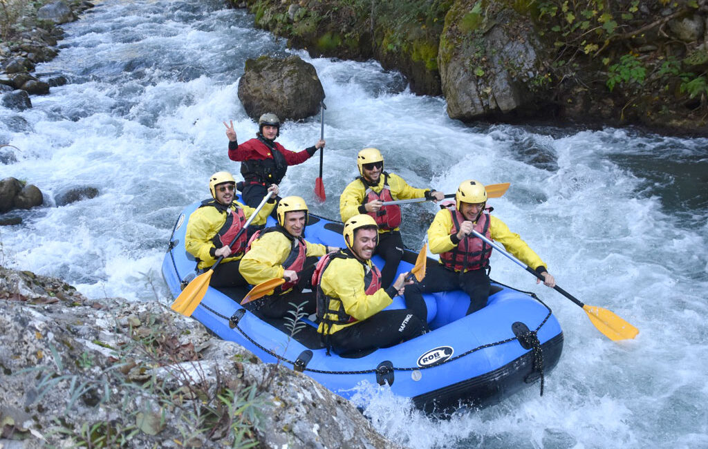 Piogge dei giorni scorsi e rafting sul Lao: tutto sotto controllo per Pasqua e Pasquetta