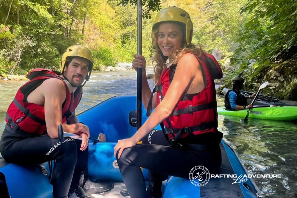 Il fiume Lao protagonista in una serie tv con Rafting Adventure Lao