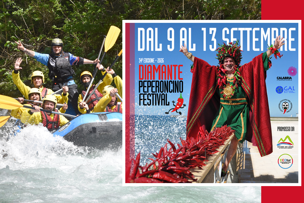 Festival del Peperoncino a Diamante e Rafting sul Fiume Lao: vivi la Calabria tra gusto e avventura